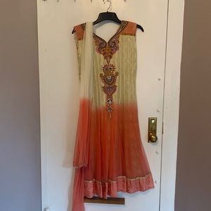 Gorgeous lined dress from India